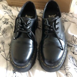 Dr. Martens 1461 platform loafers smooth leather